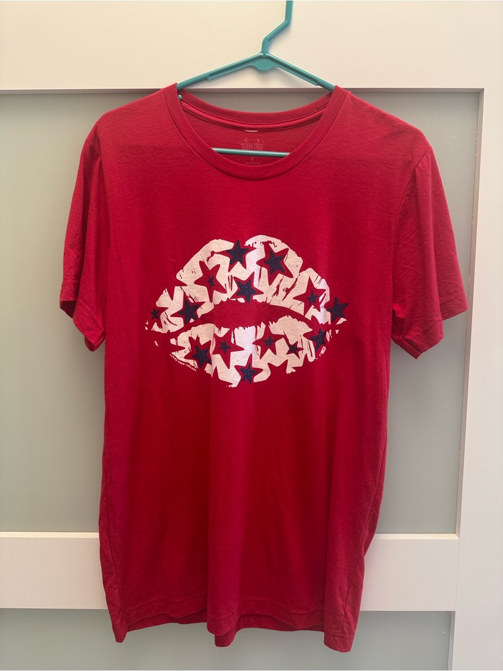 Texas True Threads Red White Blue T Shirt - New